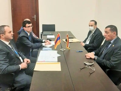 Արթուր Դավթյանը Շարմ Էլ Շեյխում հանդիպել է Եգիպտոսի գլխավոր դատախազի առաջին տեղակալի հետ