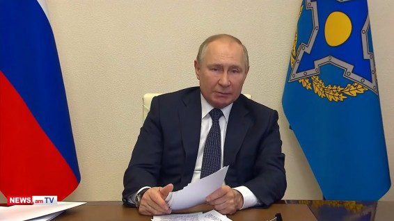 Путин: миротворческий контингент будет находиться в Казахстане ограниченный период