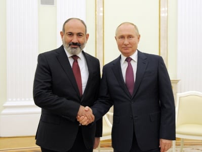 Պուտինն ու Փաշինյանը հեռախոսով քննարկել են ՀԱՊԿ շրջանակում հետագա փոխգործակցության հեռանկարները