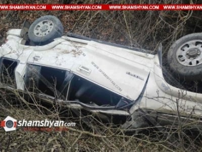 Տավուշում «Isuzu»-ն մոտ 100 մետր գլորվել է ձորը․ կա 1 զոհ, 3 վիրավոր