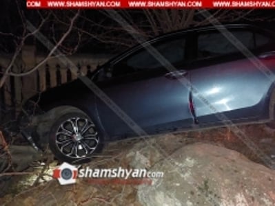 Արագածոտնի մարզում 28-ամյա վարորդը Toyota Corolla-ով դուրս է եկել երթևեկելի գոտուց և վթարի ենթարկվել. կա վիրավոր