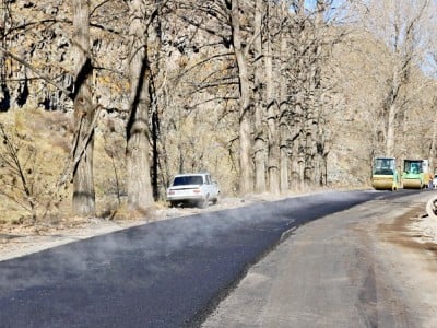 Վրաստանում վերանորոգվում է Հայաստան տանող 15 կմ ճանապարհահատված