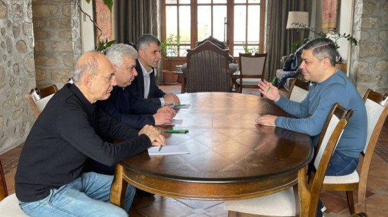 Արթուր Վանեցյանն Արցախում հանդիպումներ է ունեցել