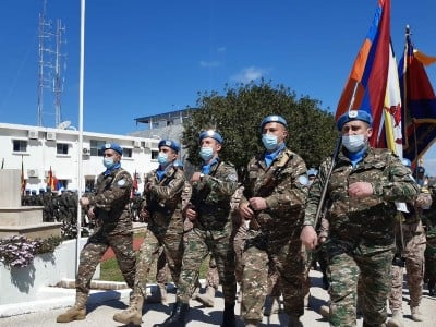 Հայ խաղաղապահները Լիբանանում մասնակցել են հանդիսավոր միջոցառման