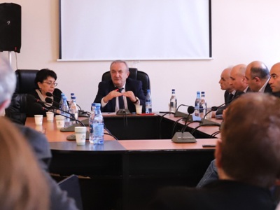 Վահրամ Դումանյանն այցելել է Երևանի թատրոնի և կինոյի պետական ինստիտուտ
