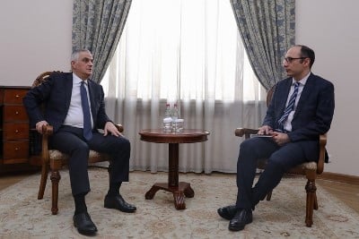 Մհեր Գրիգորյանն ԱՄՀ ներկայացուցչի հետ քննարկել է գործադիրի ջանքերը՝ ուղղված ՀՀ տնտեսության և ֆինհամակարգի կայունությանը