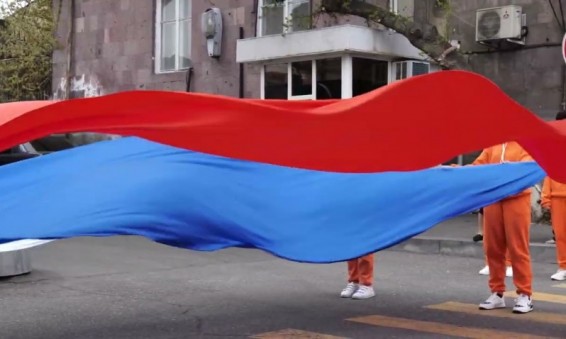 Ֆլեշ մոբ. Ռուսաստանի համար , Երևանում