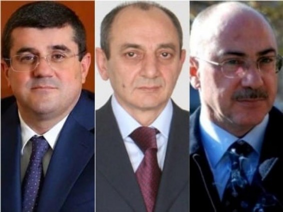 Արայիկ Հարությունյանը հանդիպել է ԱՀ երկրորդ և երրորդ նախագահներ Արկադի Ղուկասյանի և Բակո Սահակյանի հետ
