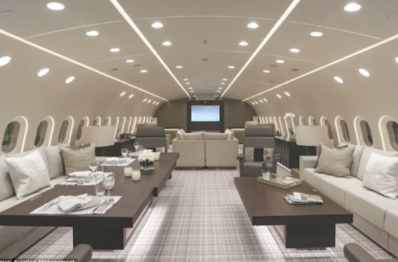 Boeing 787 Dreamliner-ն առաջին անգամ վերածվել է մասնավոր ինքնաթիռի