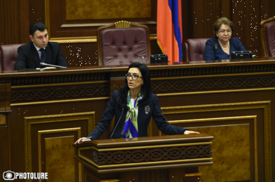 Նոր նախագծով ՀԿ-ներին հնարավորություն կտրվի զբաղվել ձեռնարկատիրական գործունեությամբ. Արփինե Հովհաննիսյան