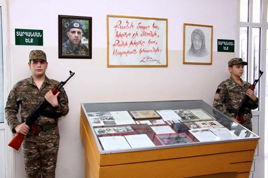 Երևանի թիվ 78 դպրոցում բացվեց ապրիլյան պատերազմի հերոս Սասուն Մկրտչյանի անվան դասասենյակ