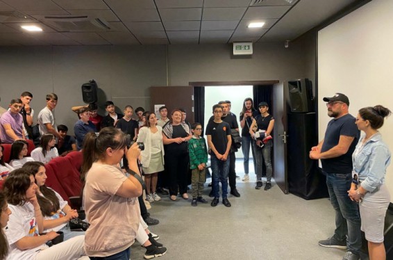 «Արցախն ապրում է» մշակութային փառատոնի շրջանակում Արցախում առաջին անգամ էկրան բարձրացավ «Օլիմպիկոս» ֆիլմը