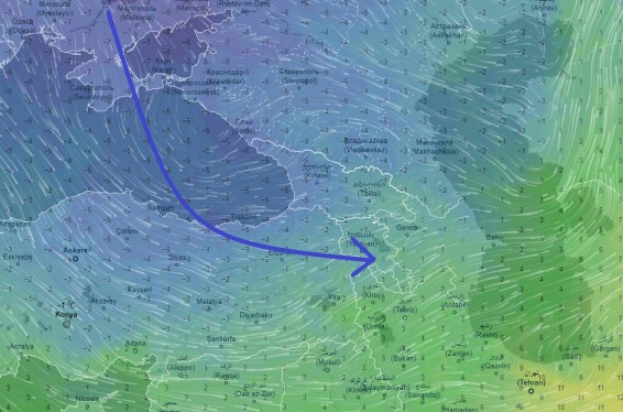 На Армению надвигается циклон: ожидаются мокрый снег, заморозки и похолодание на 10 градусов