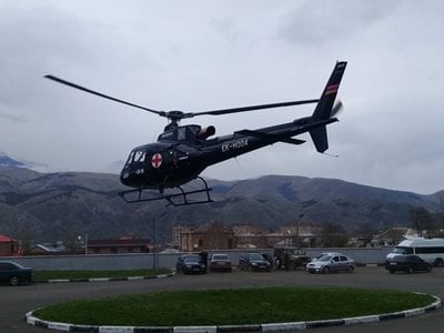 Սյունիքից սանավիացիայի ուղղաթիռներով մեկ օրում 2 երեխա է տեղափոխվել «Սուրբ Ասվածամայր» ԲԿ