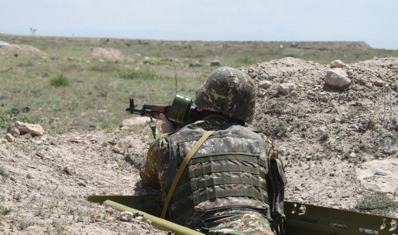 Անցկացվել են կրակային պատրաստության պարապմունքներ