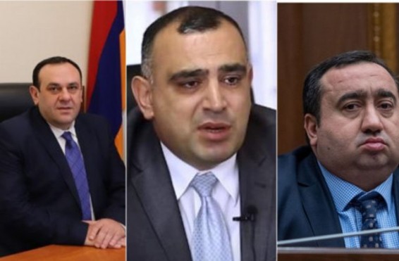 Լիպարիտ Մելիքջանյանը, Գևորգ Գյոզալյանը և Արթուր Դավթյանը՝ Վճռաբեկ դատարանի հակակոռուպցիոն պալատի դատավորներ