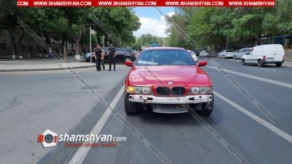 Երևանում 34-ամյա վարորդը BMW-ով Երևանի ոստիկանության դիմաց վրաերթի է ենթարկել հետիոտնի