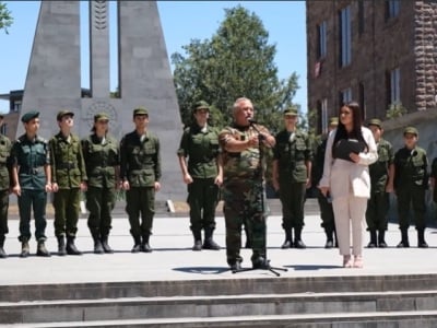Գեղարքունիքի Ծովինար համայնքում մեկնարկել է «Պատանի երկրապահ ուսումնամարզական ճամբարը»