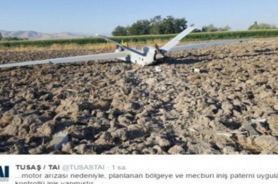 Video. Թուրքիայի Էլյազըղ նահանգում անօդաչու սարք է ընկել