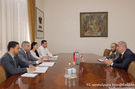 ԱԻՆ-ը պատրաստակամ է տարբեր ոլորտներում համագործակցել վրացական կողմի հետ. նախարար