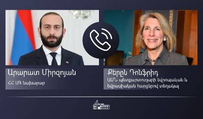 Արարատ Միրզոյանը եւ Քերըն Դոնֆրիդն ընդգծել են գերիների շուտափույթ ազատ արձակման անհրաժեշտությունը