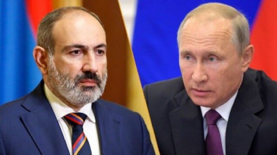 Վլադիմիր Պուտինը հեռախոսազրույց է ունեցել Նիկոլ Փաշինյանի հետ