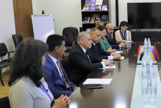 ԿԳՄՍ նախարարի տեղակալ Ժ. Անդրեասյանը դպրոցական սննդի ծրագրի հայաստանյան փորձը ներկայացրել է Իրաքի պատվիրակությանը