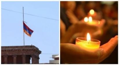 Հայաստանում եւ Արցախում այսօր եւ վաղը հայտարարված է սգո օր