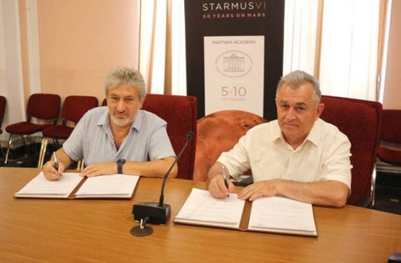 ՀՀ Գիտությունների ազգային ակադեմիայի և STARMUS-ի միջև ստորագրվել է փոխըմբռնման հուշագիր