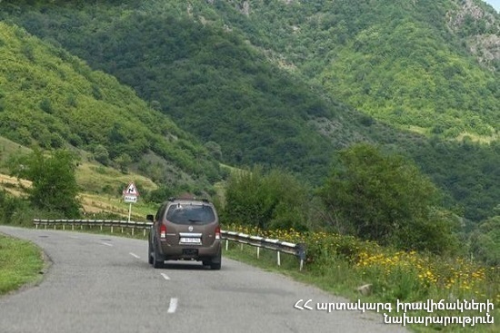 ՀՀ տարածքում ավտոճանապարհներն անցանելի են