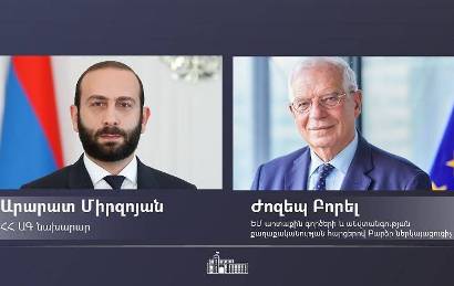 «Պետք է հասցեական և համարժեք միջազգային արձագանք». Արարատ Միրզոյանը հեռախոսազրույց է ունեցել Ժոզեպ Բորելի հետ