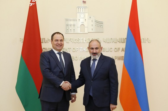 Նիկոլ Փաշինյանը և Բելառուսի վարչապետը մտքեր են փոխանակել հայ-բելառուսական հարաբերությունների օրակարգի և զարգացման հեռանկարների շուրջ