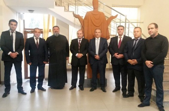Ակադեմիայի խորհրդանշան-արձանն օրհնվեց