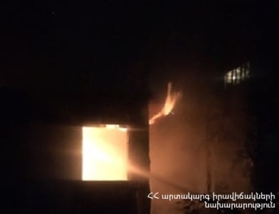 Այս գիշեր Աբովյան քաղաքում վագոն-տնակ է այրվել