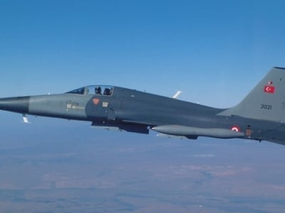 Истребитель F-5 ВВС Турции разбился в Конье