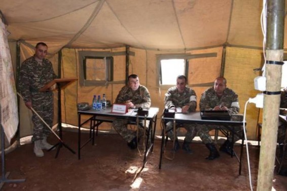 Photo. Անցկացվել է մարտական հրաձգությամբ գնդային մարտավարական զորավարժություն