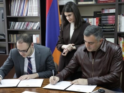 Հատիսի վրա հայտնաբերված ամրոցի վերականգնման աշխատանքների վերաբերյալ «Գագիկ Ծառուկյան» հիմնադրամի հետ հուշագիր է կնքվել