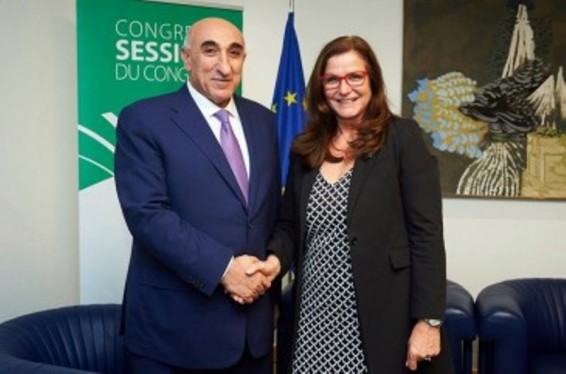 Դավիթ Լոքյանի հանդիպումները՝ Ստրասբուրգում