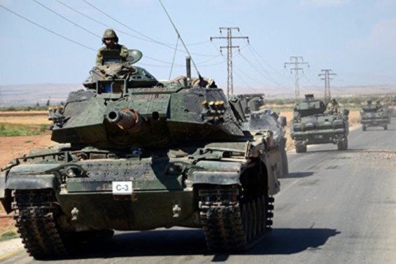 Թուրքիան Սիրիայի հյուսիսում ոչնչացրել է ԴԱԻՇ-ի և քրդական ինքնապաշտպանական ուժերի 122 օբյեկտ