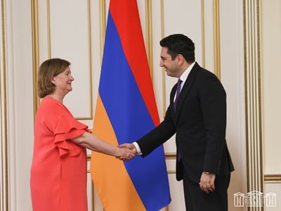 Ալեն Սիմոնյանն ընդունել է Եվրոպական խորհրդարանի անվտանգության եւ պաշտպանության հարցերով ենթակոմիտեի նախագահին