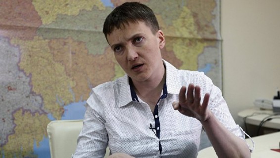 Надежда Савченко прилетела в Москву