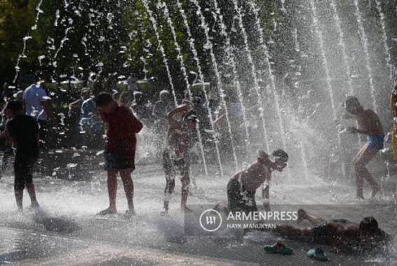 Температура воздуха в Армении 27-го и 28-го июля постепенно повысится на 2-4 градуса