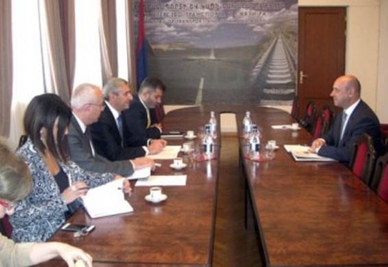 Քննարկվեցին Հայաստանից Բելառուս և հակառակ ուղղությամբ իրականացվող բեռնափոխադրումներին վերաբերվող հարցեր