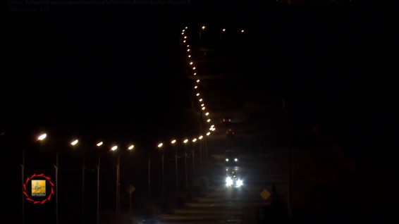 Video. Մայրաքաղաքում գործարկվել է արտաքին լուսավորության նոր ցանց