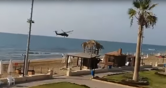 В Сети появилось видео «сверхсекретного вертолета Путина» над Сирией