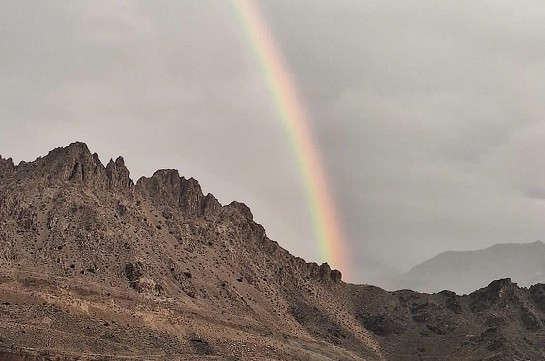 Ծիածան՝ դեկտեմբերի կեսին