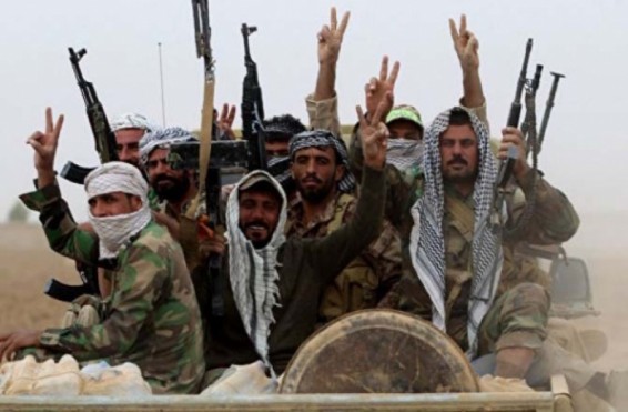 Իրաքյան աշխարհազորայինները վերահսկում են Մոսուլ­-Ռաքքա ճանապարհը