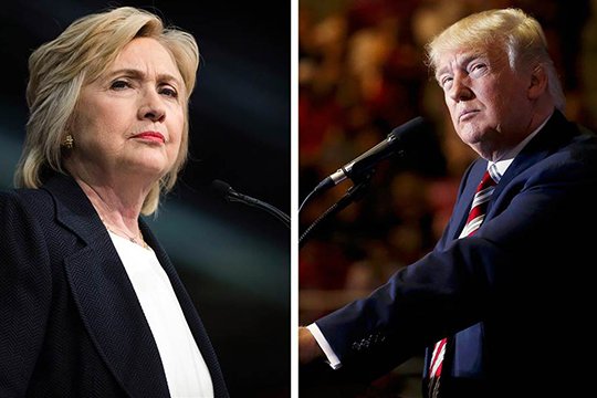 Քլինթոնը ժողովրդականությամբ 2 տոկոսով առաջ է Թրամփից. հարցում