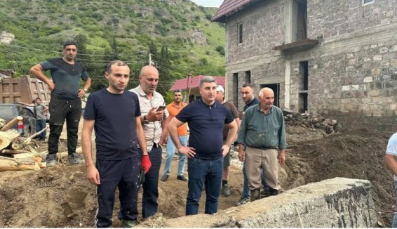 В ближайшие дни хотим открыть движение по всей ж/д, но ограниченно: Саносян о наводнении