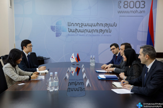 Կորեան Հայաստանին շտապօգնության 6 մեքենա է տվել